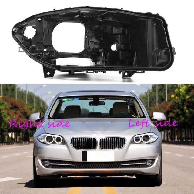 Couverture de phare avant pour BMW série 5 F10 F11 2011 – 2014, accessoires  de voiture - AliExpress