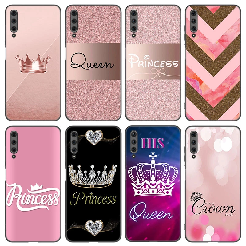 uitstulping Allemaal Hoofdstraat Rose Gold Pink Princess Queen Phone Case For Huawei Honor 7a 8a 9x 20 Pro 8  10x Lite 9a 8c 9c 20e 7s 8s 20s 8x 10i 20i 30i Cover - Mobile