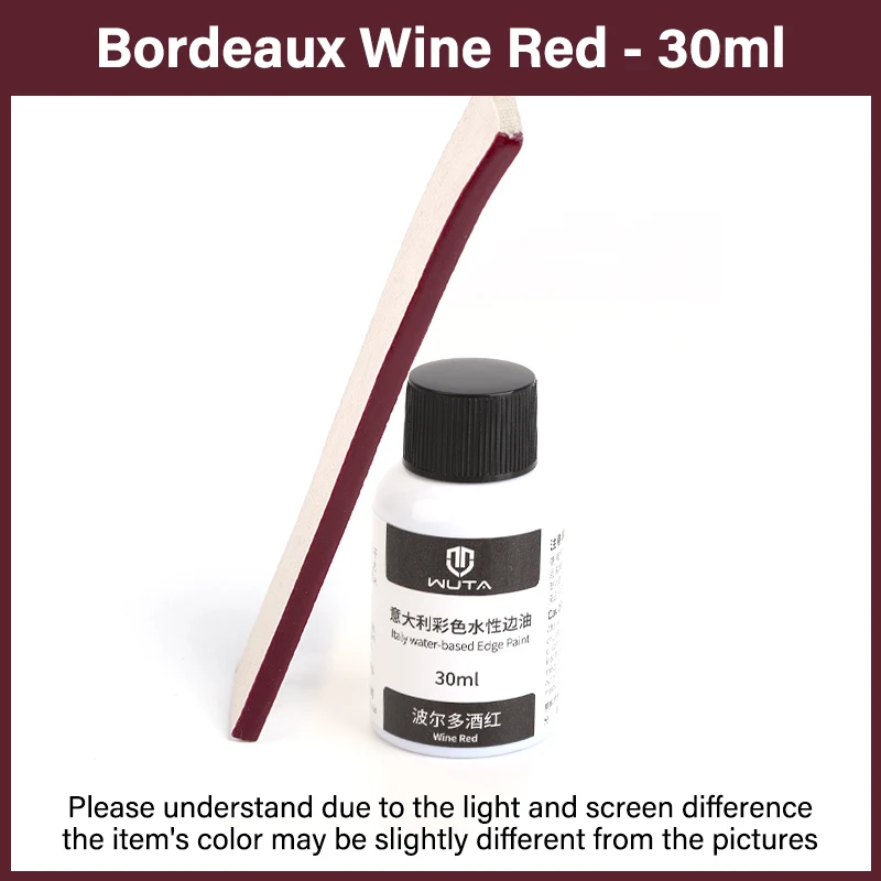 Professional Leather Edge Paint - 30ml | Dye & Finish for DIY Craft & Shoe Projects