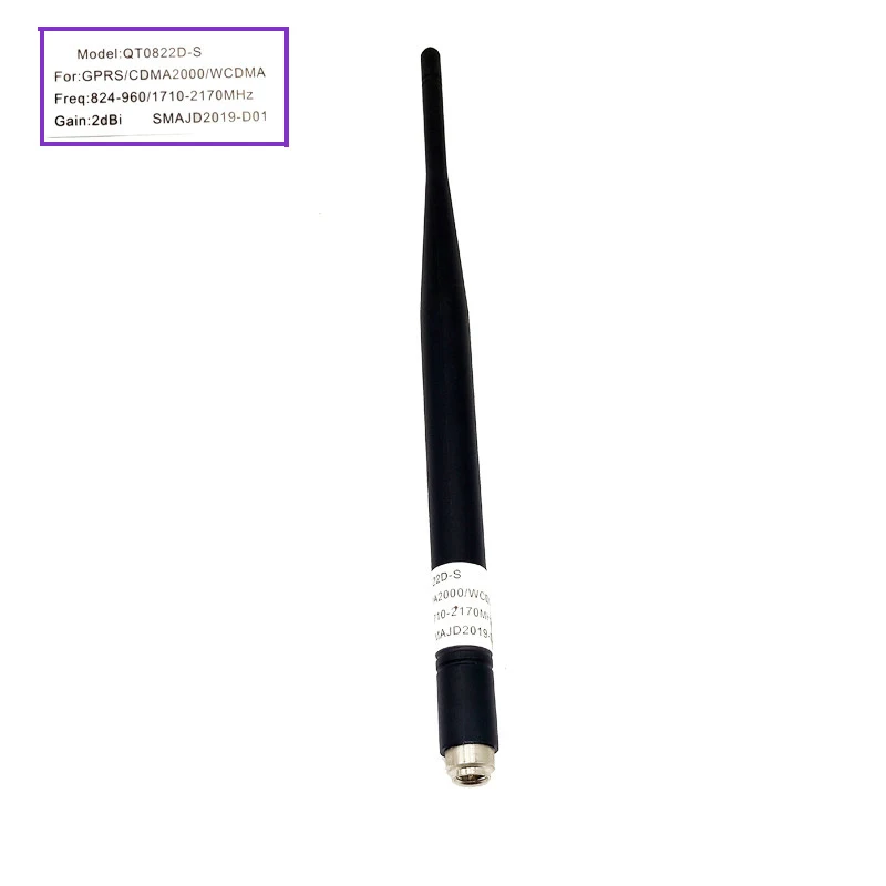 QT0822D-S RTK Antenna for GPRS CDMA2000 WCDMA 2DBI Gain Frequency 824-960MHz 1710-2710MHz SMA-J Connector 2dbi port tnc 824 960mhz whip antenna for trimble south leica and sok total stations antenna survey instrument