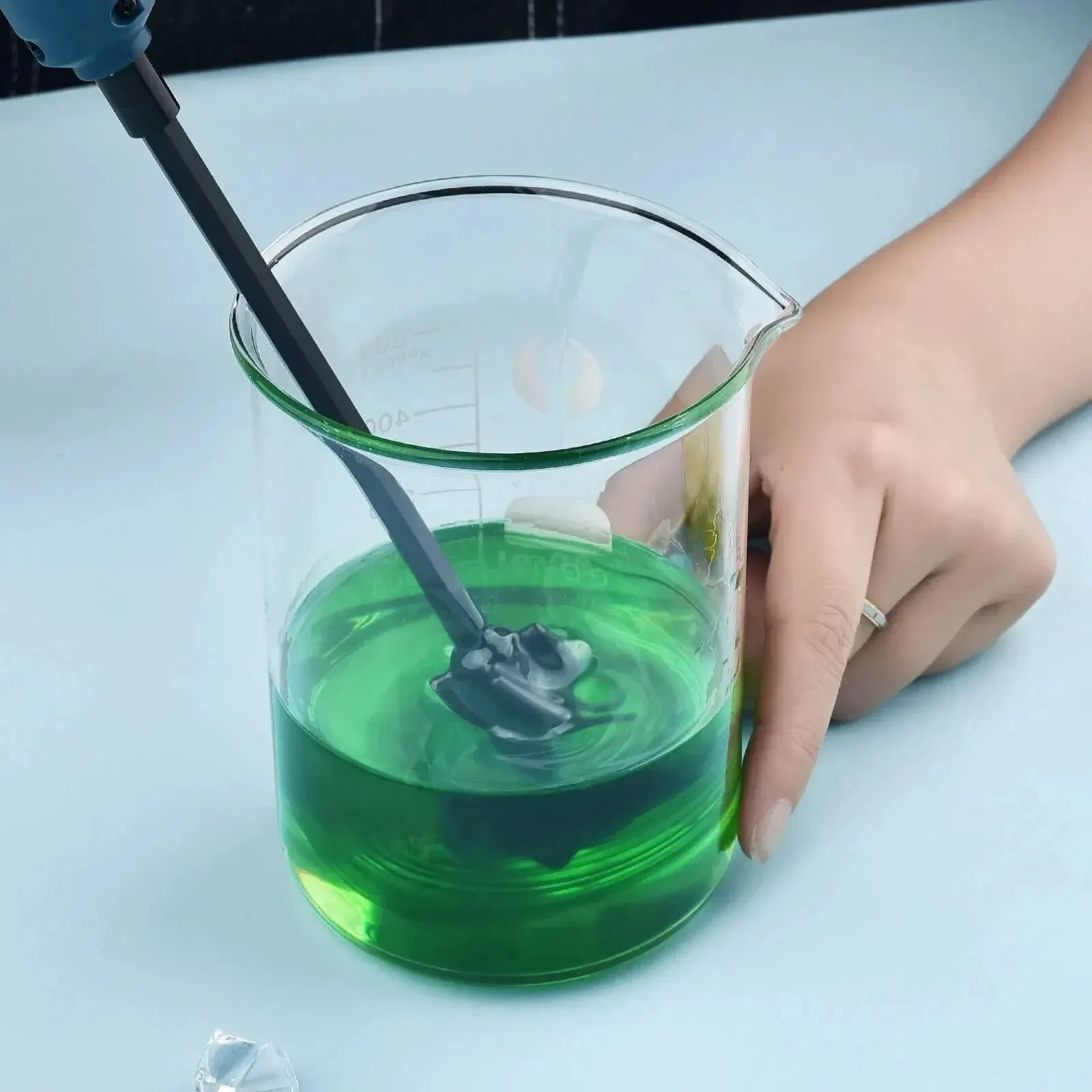 Paint Drill Attachment Epoxy Mixer Paint Drill Attachment Paddle Consistency Liquids Resin Head Stirrer Spiral Blade Stirring Rod Tool