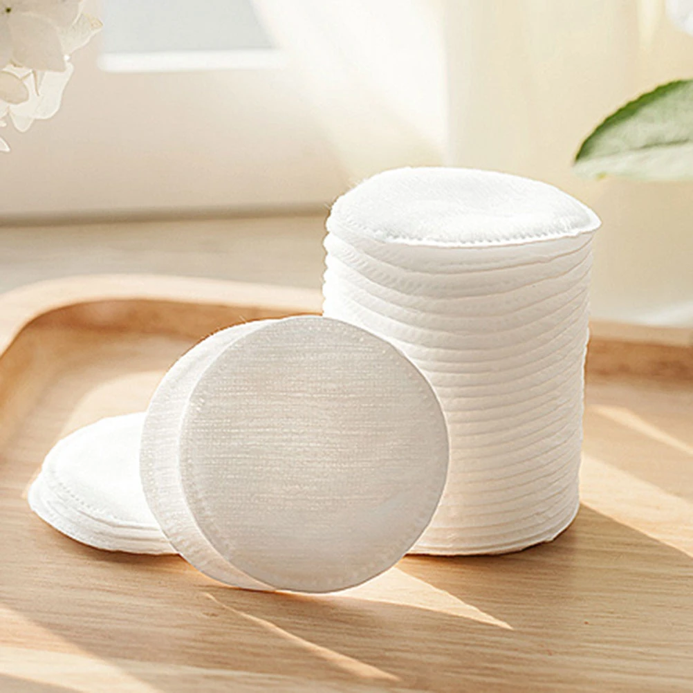 Cotton Pads Face Rounds Makeup Reusable Round Remover Facial Clean