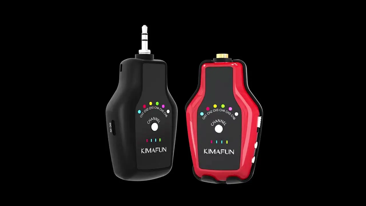 Kimafun 2.4gワイヤレスインイヤーモニタリングiemシステム