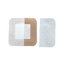 50pcs/set Skin Color Band Aid Square Shape Wound Plaster Waterproof First Aid Adhesive Bandage 3.8*3.8cm Skin Patch  Tape 1