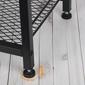 Bedroom Nightstand with Charging Station