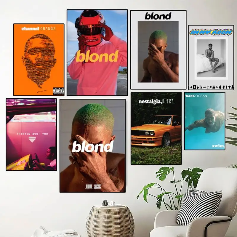 

Blond F-Frank Singer O-Ocean POSTER Prints Wall Painting Bedroom Living Room Decoration Sticker
