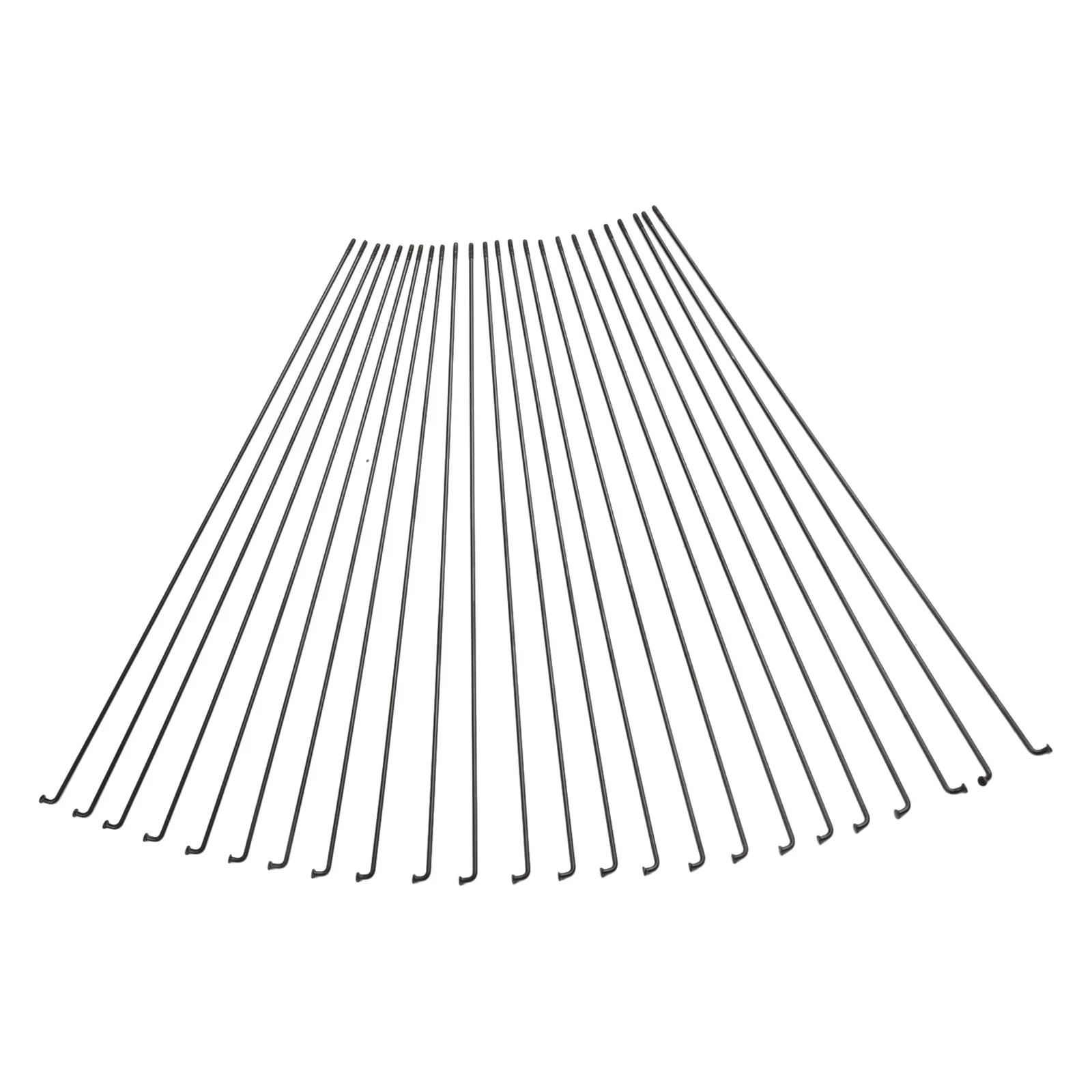 24 Pcs J Bend Bicycle Steel Spokes 288MM 289mm 275MM 260MM 255MM 85MM Length With Nipples Straight Head Bike Replacement Parts