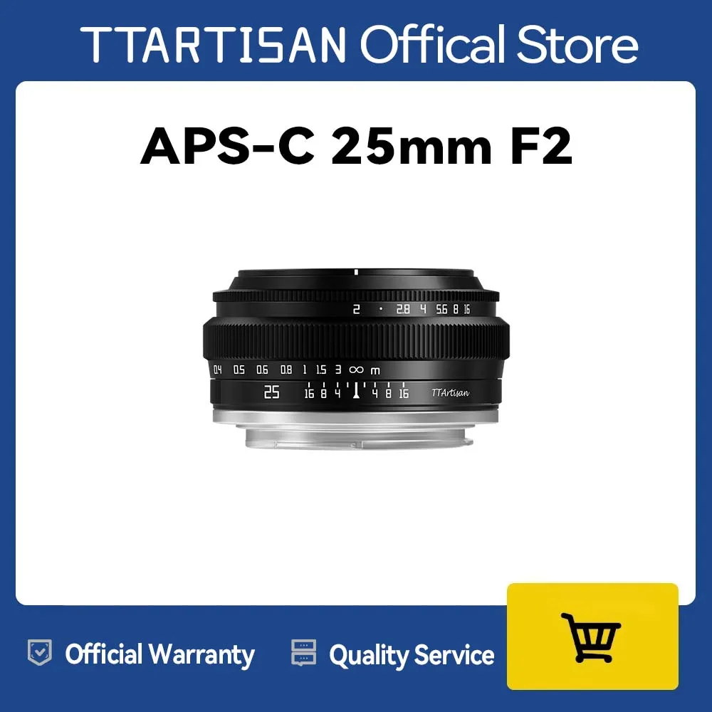 TTArtisan 25mm F2 카메라 렌즈 ( E 마운트 a6400, 후지필름 XA X..