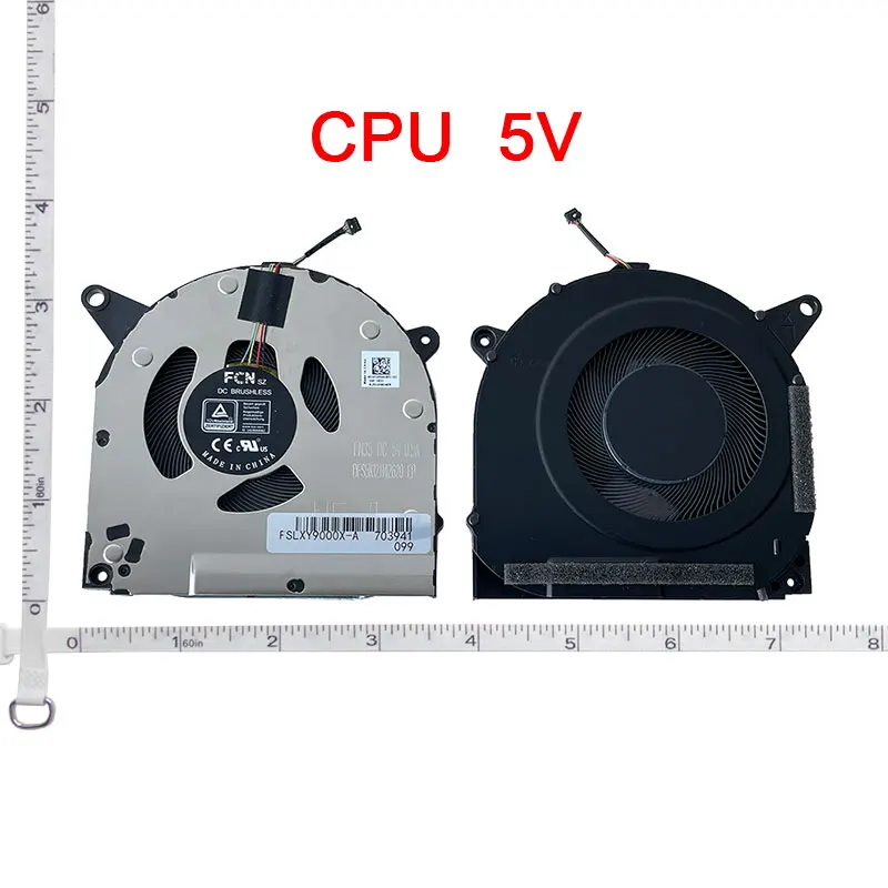 Новый вентилятор охлаждения GZEELE для ноутбука, ЦП, графического процессора для Lenovo savпередо Legion R9000X R9000V Y9000X IAH7 ARHA7 2021 DC 12V 5V
