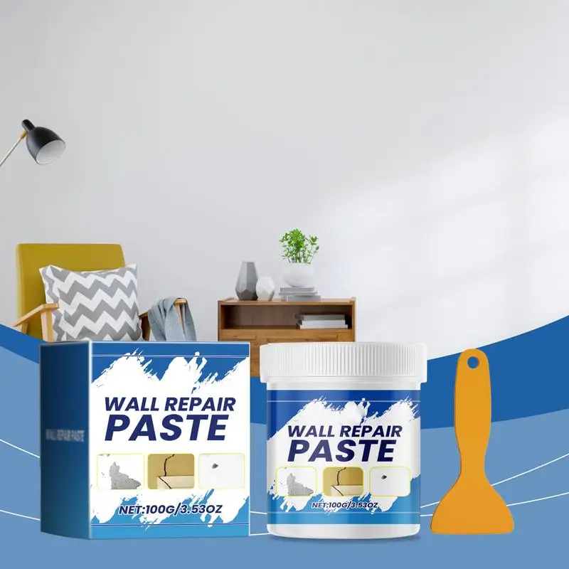 Professional Repair Paste Multipurpose Household Wall Repair Wall Putty Holes Odorless Drywall Patch Ceramic Glaze