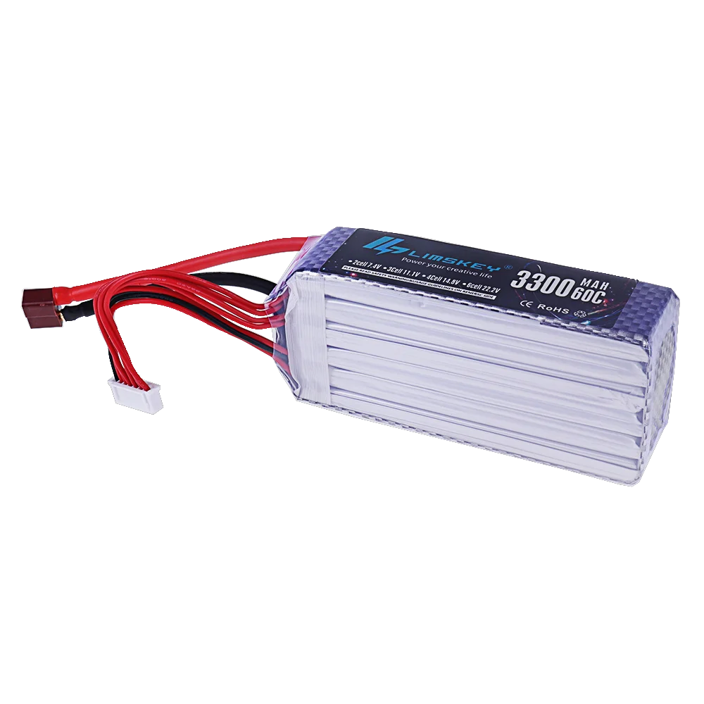 Batterie LiPo 3S 11.1V 2200-3300mAh XT60/XT90/T pour Drone RC