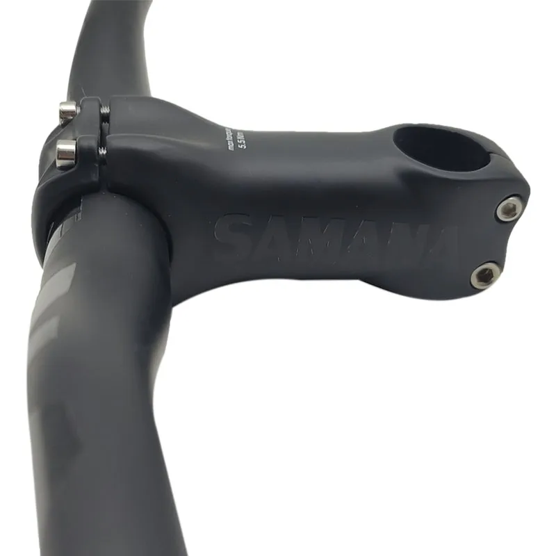 SAMANA Carbon Fiber Handlebar MTB Bicycle Handlebars Stem 31.8mm Bike Bars Parts 580mm-760mm