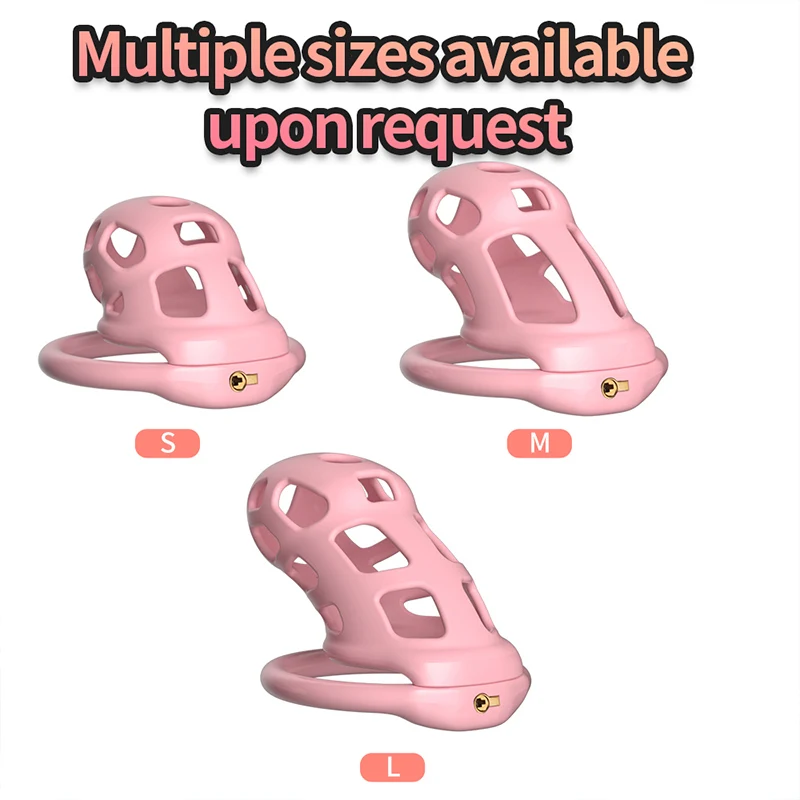 Men Silicone Chastity Cage Cock Lock Penis Ring Sex Toys For Sissy Men Stretcher BDSM Gay Erotic Urethral Device Adult Sex Toys