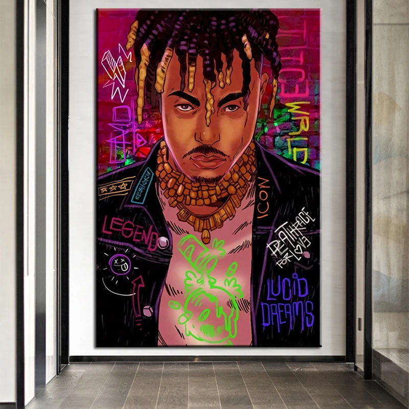 

Граффити, художественная фигурка, холст, живопись, абстрактная планета, Современная Настенная картина для гостиной, бара, домашний декор, квадраты