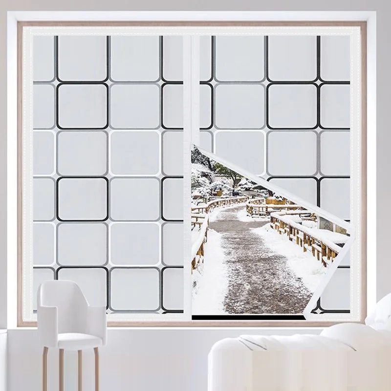 Window Insulation Film Winter Indoor Windproof Warm SelfAdhesive