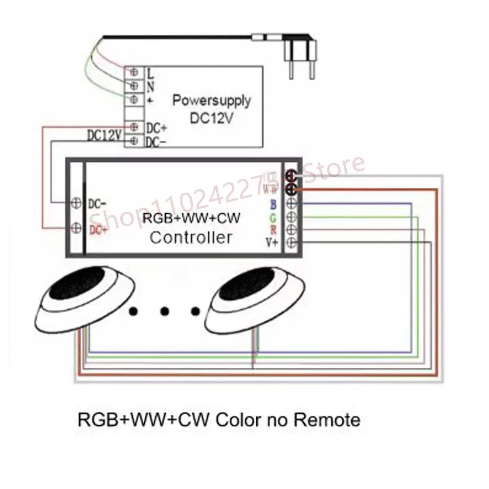 18W RGBCW LED 풀 라이트, 블루투스 앱 제어, IP68 방수 DC12V 6라인 수중 램프 스포트라이트 분수 및 조경용