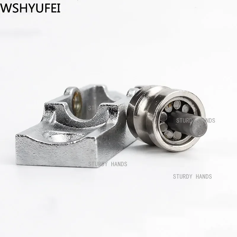 4pcs/set Sliding Doors and Window Rollers Zinc Alloy Single Wheel Pulley Sliding Rail Door Accessories Furniture Hardware