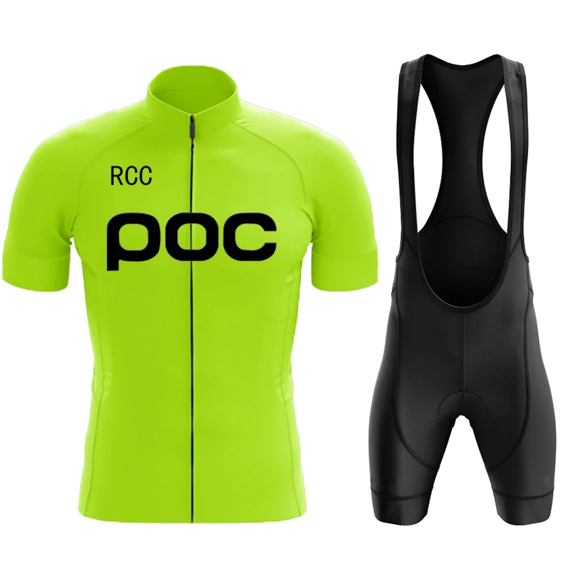 RCC POC Men's Cycling Clothes Wear Better Rainbow Team Cycling Jersey