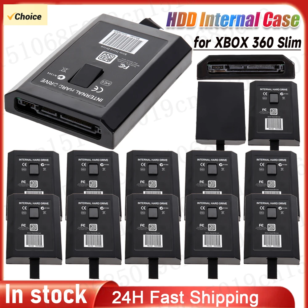 내부 HDD 하드 디스크 드라이브 박스, XBOX 360 슬림용 교체 게임 액세서리, 20GB, 60GB, 120GB, 250GB HDD 하우징, 10-1 개