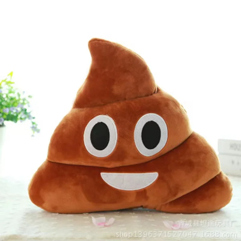 thumbnail image 1 of Divertido juguete de peluche con forma de almohada de caca súper linda y creativa, muñeco de mierda con expresión facial para niños, regalos de cumpleaños y Navidad, 1 of 5