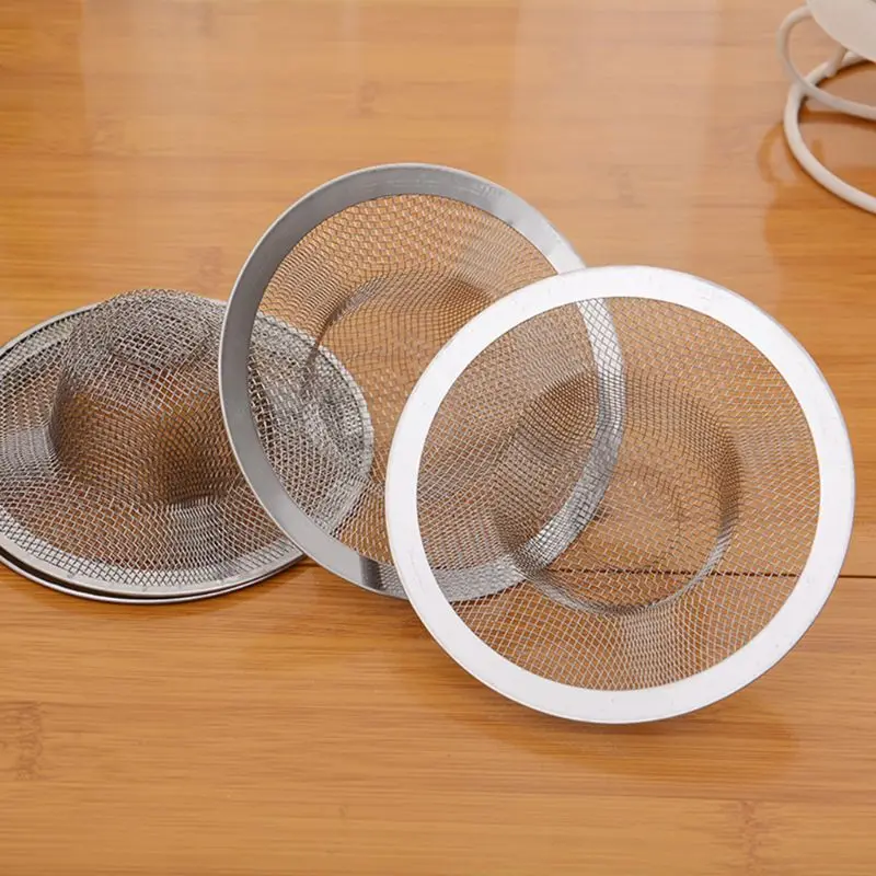 

Stainless Steel Kitchen Sink Strainer Hair Catcher Stopper Bathroom Bathtub Shower Drain Filter Percolator