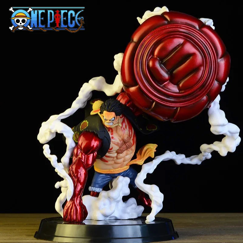 

Anime One Piece Luffy Gear 4 Figurine Pvc 21cm Action Figure Adult Toys Cartoon Decorate Ornaments Collection Model Doll Gift