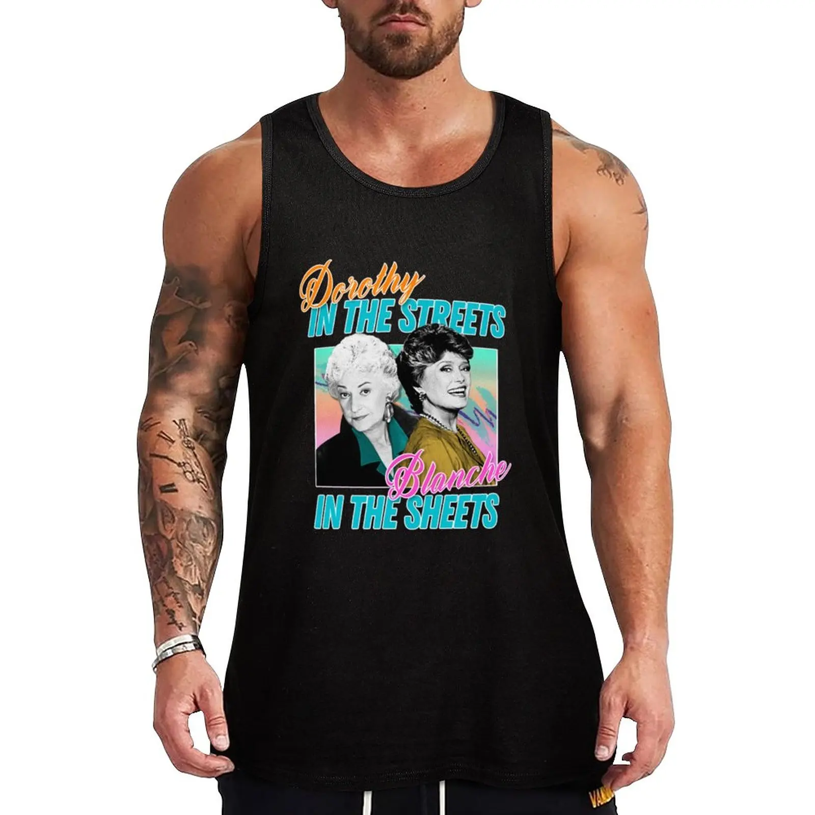 

New Dorothy In The Streets Blanche In The Sheet Tank Top mens clothing Men's summer clothes muscular man sexy clothes men
