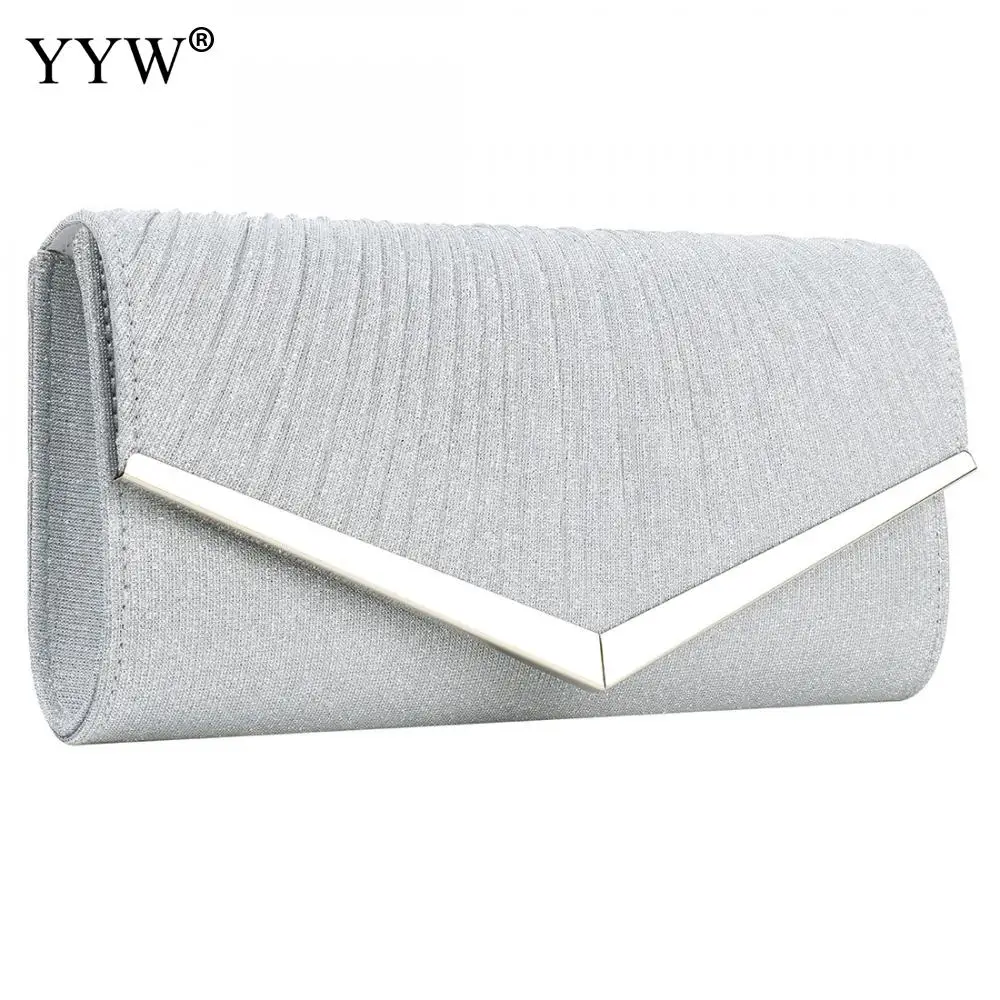 Sequined Envelope Clutch Bags For Women 2020 Fashion Gold Purses And Handbags With Chain Shoulder Bags Wedding Party Clutches