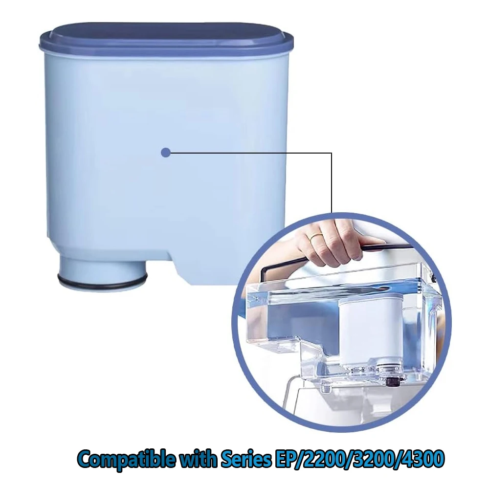 Filtro para máquinas de café Philips Saeco AquaClean CA6903/10/00/01/22/47 CMF009, mejora el sabor del café, reemplazo d