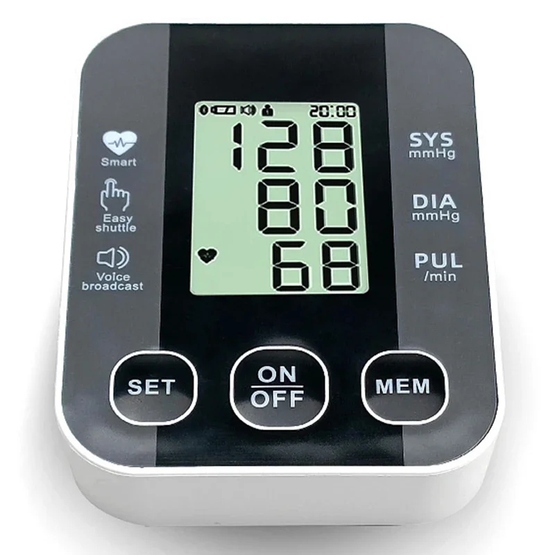 Description Picture 5 of itemAutomatic Tonometer Blood Pressure Meter BP Medical Sphygmomanometer LCD Infrared Forehead Thermometer Blood Pressure Monitor