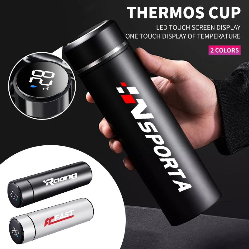 Smart Insulation Cup Car Thermos Mug Bottiglia D'Acqua Accessori Auto Per Bmw E46 E85 E60 F10 E39 F30 E36 F20 E87 E90 E70 X3 X5