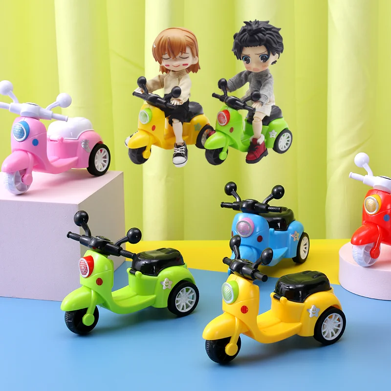 OB11 Dollhouse Accessories Dolls 4 Models Mini Motorcycle Furniture For 1/12 BJD GSC/DOD Doll |