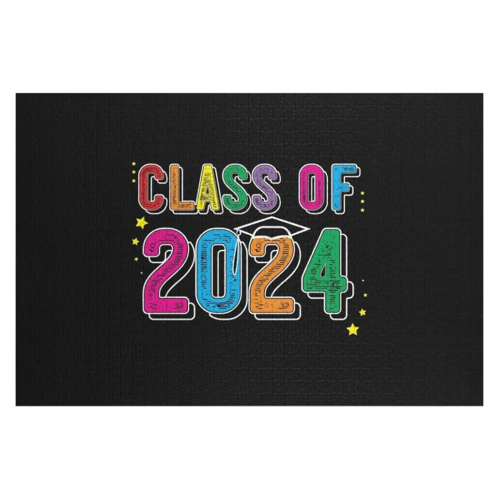 

Класс 2024 Выпускной старший рост со мной головоломка деревянные подарки на заказ рождественские подарки Персонализированная деревянная головоломка с именем