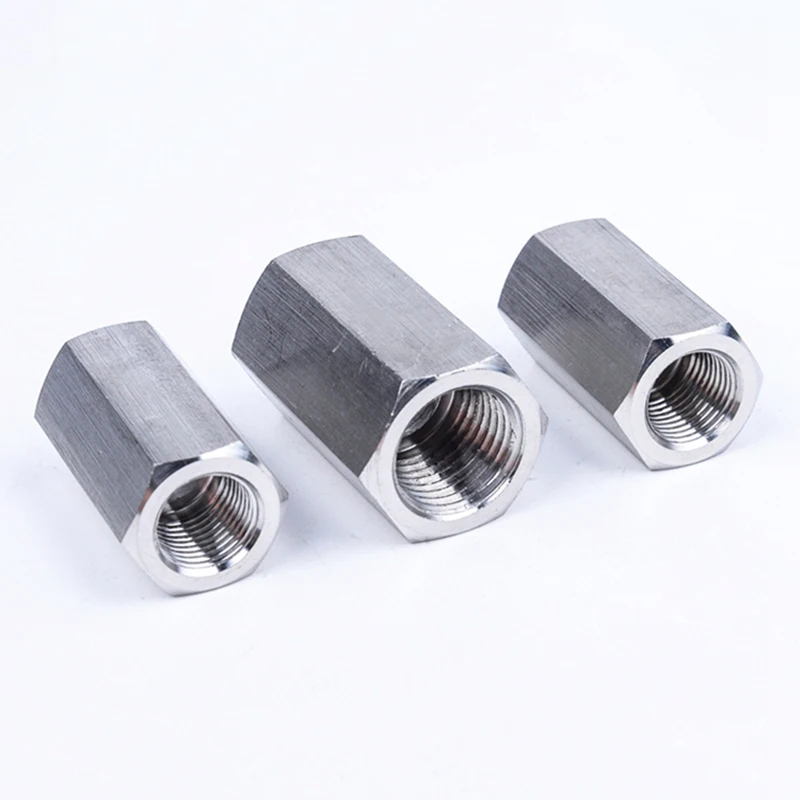 

M6 M8 M10 M14 M16 M18 M20 Female Thread 304 Stainless Steel Hex Socket High Pressure Coupling Connector Pipe Fitting