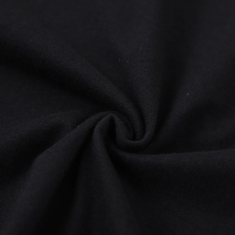 Couple Tees Swimming Black Cat Diving Shoulder Short Sleeved T-shirt For Men Women Breathable Casual Pure Cotton Loose Clothes