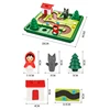 Little Red Riding Hood Smart Hide&Seek Board Games With Solution Skill-Building Puzzle Logic Game IQ Training Toy Children Gift 5