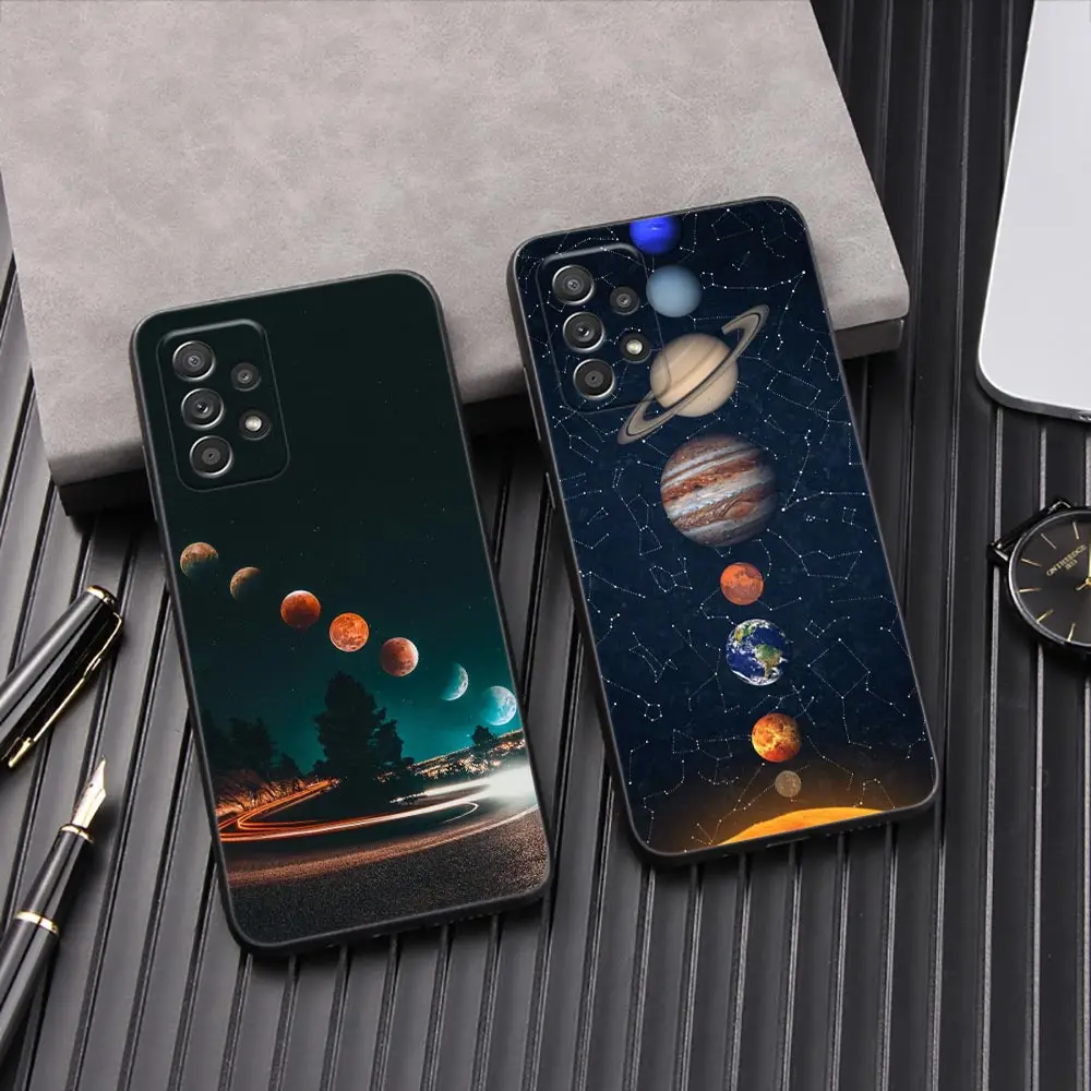 Celestial Cosmos Phone Case - Sky, Moon & Stars Design