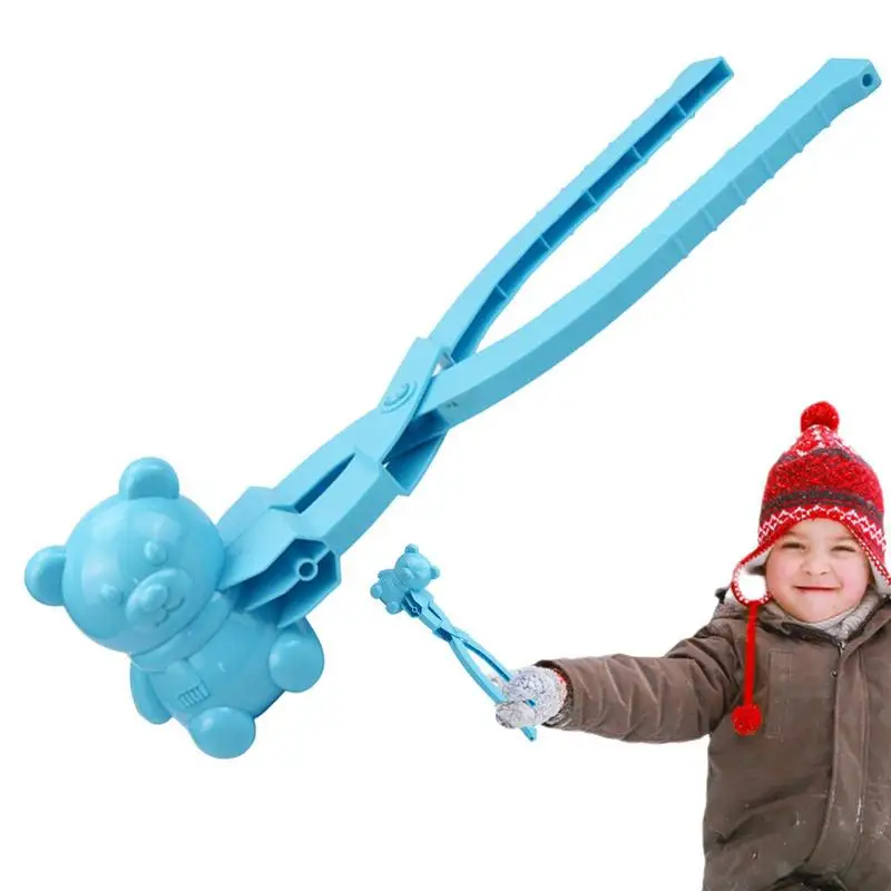 

Snow Ball Maker Clip Bear Shaped Snow Ball Toys Winter Snow Ball Fight Maker Tool Winter Snow Ball Fight Maker Tool With Handle