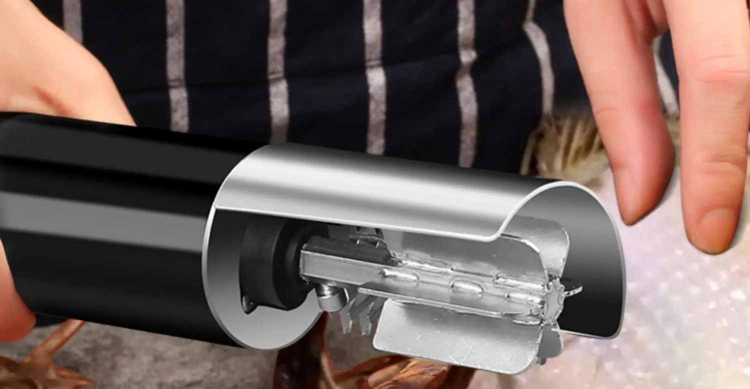 Chicken and duck plucking electric shaver chicken, duck and goose feather automatic stripping machine stripping bamboo shoots 3