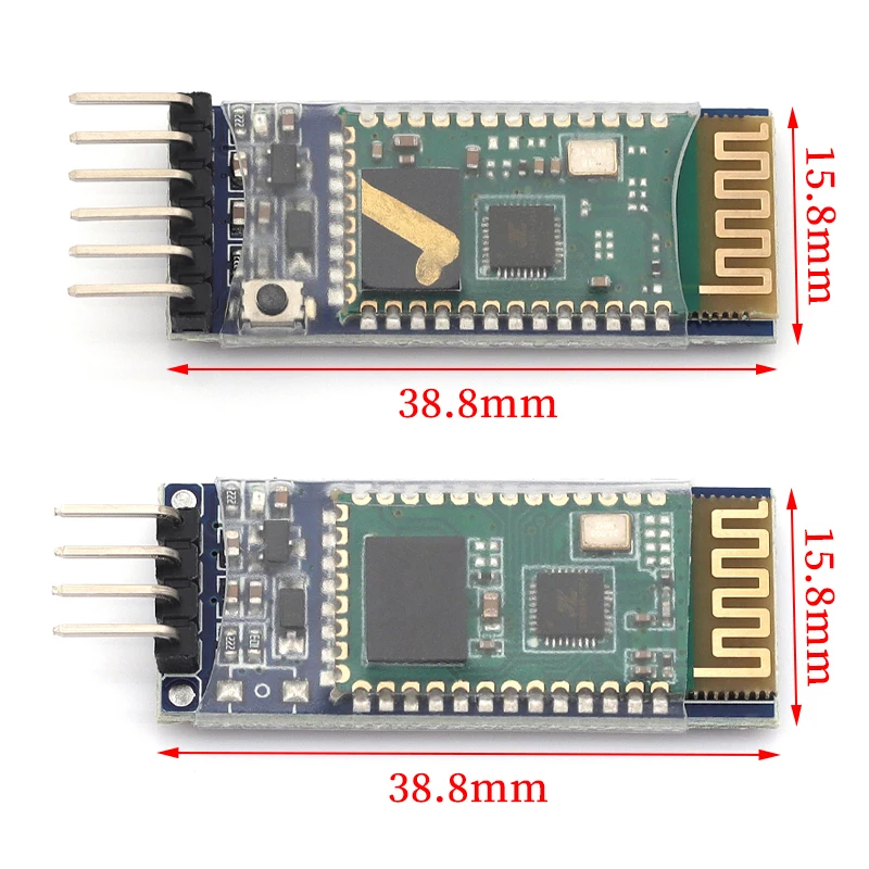 1/5/10PCS HC-05 HC-06 마스터-슬레이브 6핀/4핀 통합 블루투스 트랜시버 Arduino용 직렬 SerialNet 모듈
