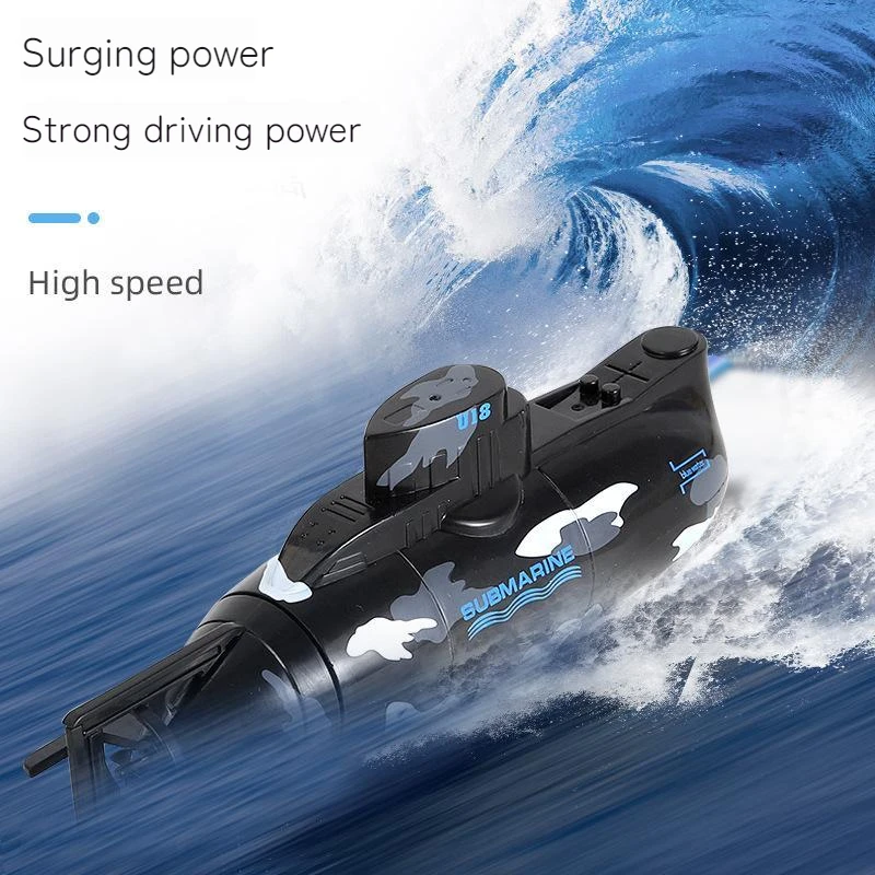 2.4ghz Remote Control Submarine Submarine Nuclear Mini Remote Control Boat Children's Birthday New Year Gift