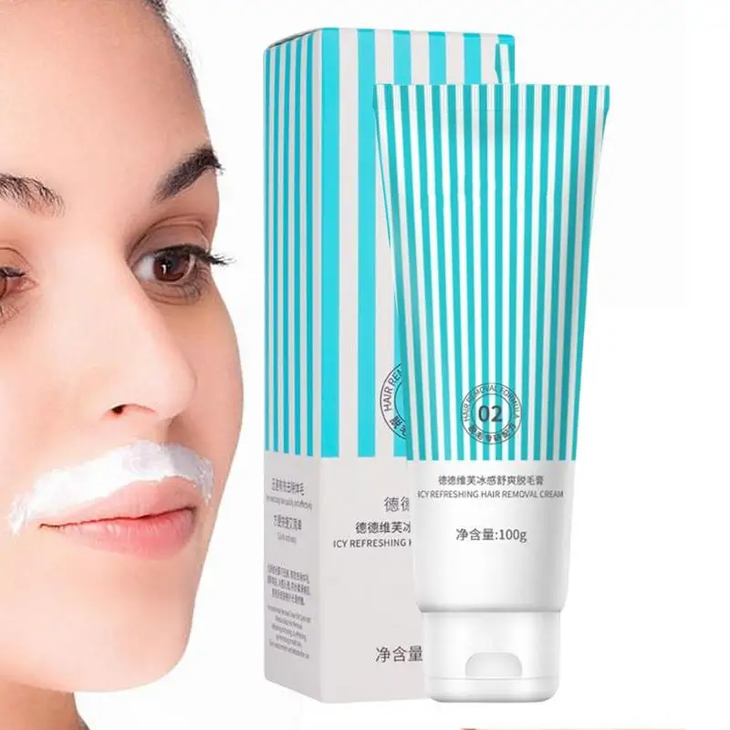

Hair Removal Cream Gentle And Soothing Facial Hair Slow Grow Soothing Cream Home Hair Removal Cream For Manscaping Unwanted Hair