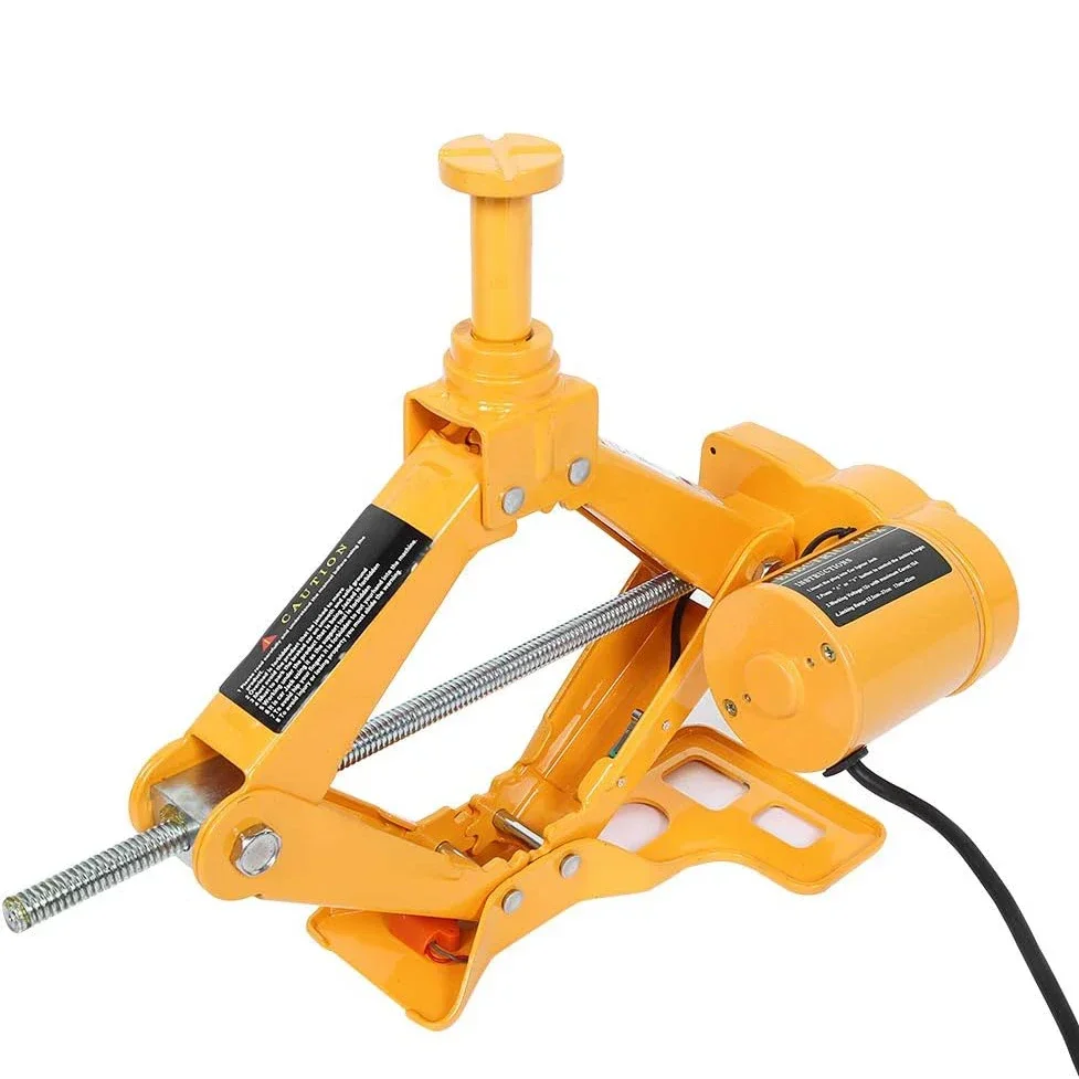 Jack Per Auto Elettrica Pieghevole Set Di Macchine Per Sollevamento Automobilistico Da 2/3 Tonnellate Strumento Di Riparazione Di Emergenza Kit Jack A