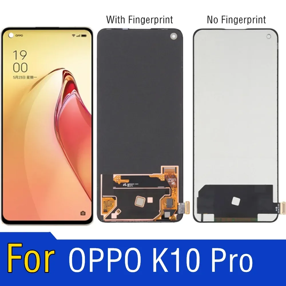 

AMOLED 6.62'' For OPPO K10 Pro K10Pro PGIM10 LCD Display Touch Screen Digitizer Assembly Repair Parts