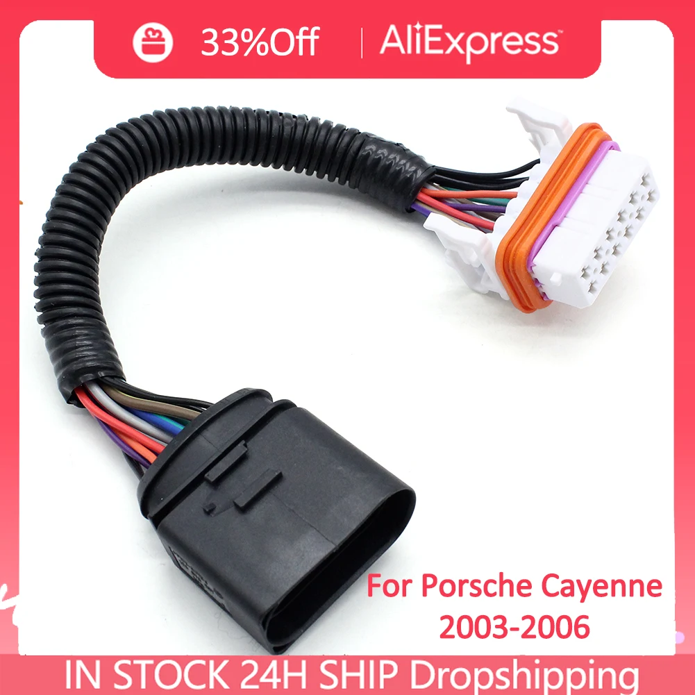Connecteur Avant au XéNon de Faisceau de Câbles de Phare pour  Porsche Cayenne 2003 2006 955 631 239 11 Câblage de Phare   Auto