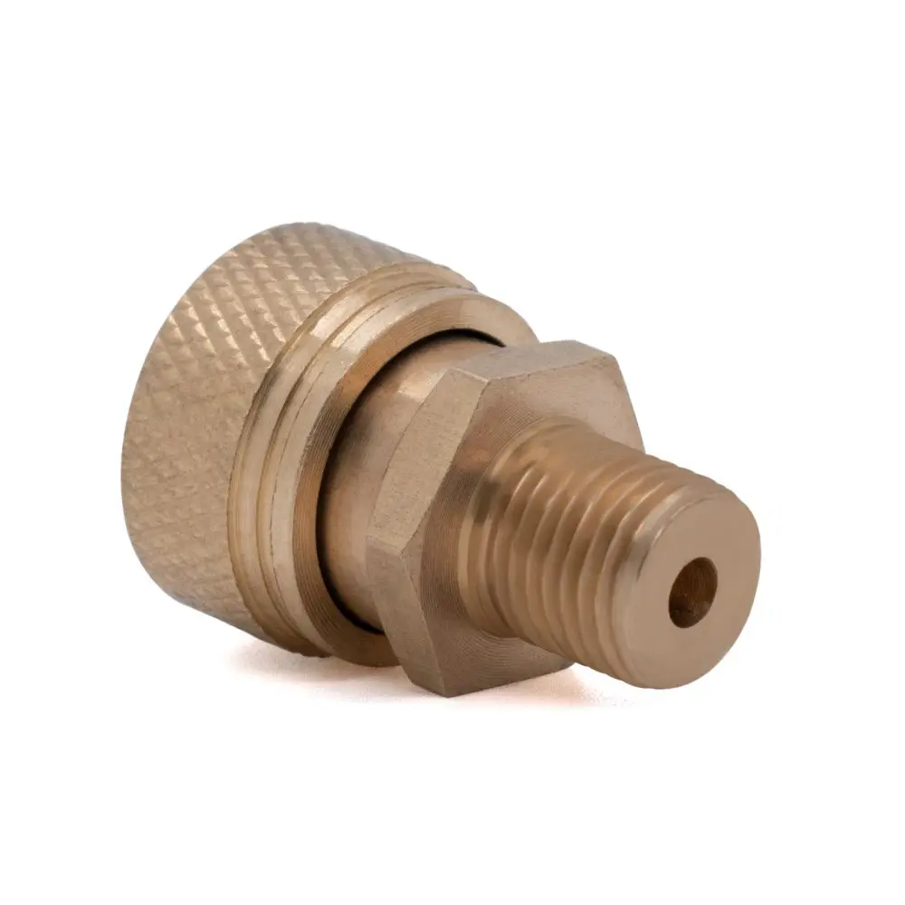 TUXING Quick Connector Copper Connector M10*1 Female Adaptors Filling Probes for