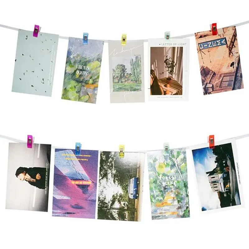 혼합 색상 혼합 플라스틱 바느질 클립, DIY 도구 퀼팅 클립, 가정 사무실 용품, 공예품 퀼팅 천, 식품 보관 CL, 10 개