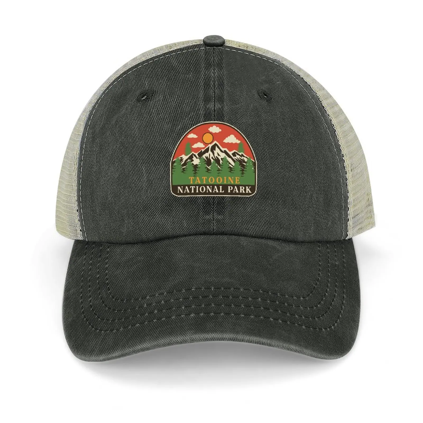 

Tatooine National Park- Vintage Cowboy Hat hard hat Hat Man For The Sun funny Rave Men's Women's