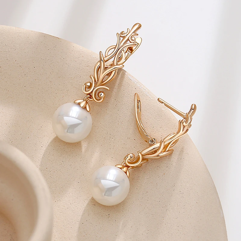 シュオ ドロップパールピアス K18 YG shuo Drop Pearl Drop Pearl Pierce | shuó