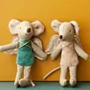 2025 New Baby Plush Toy Comforts Sleeping Cute Rabbit, Bear, Mouse Baby Girl Doll, Cloth Doll Doll 6